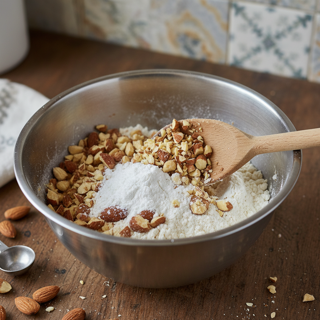 Instructions to make Blueberry Crisp