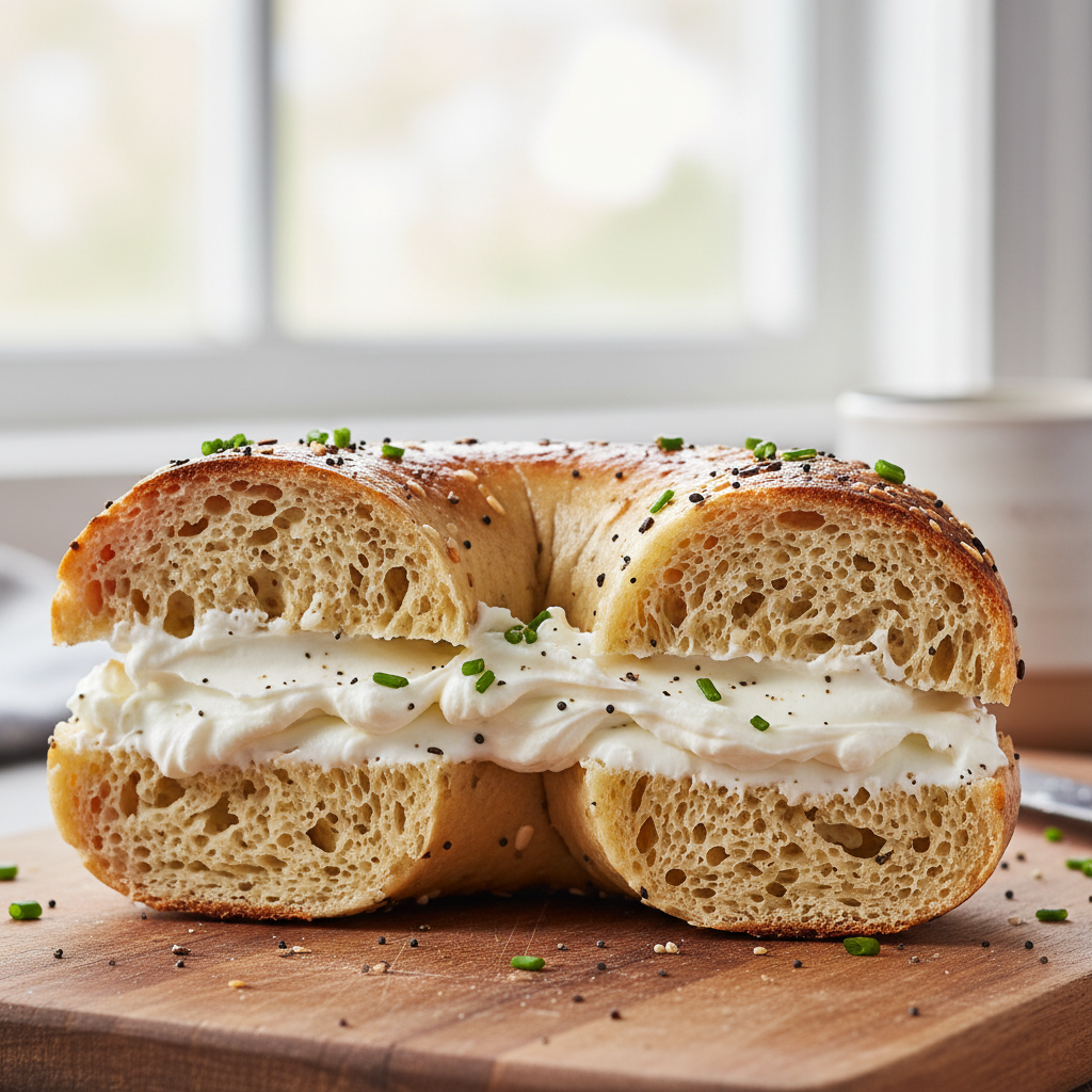 Making Low Carb Cottage Cheese Bagels