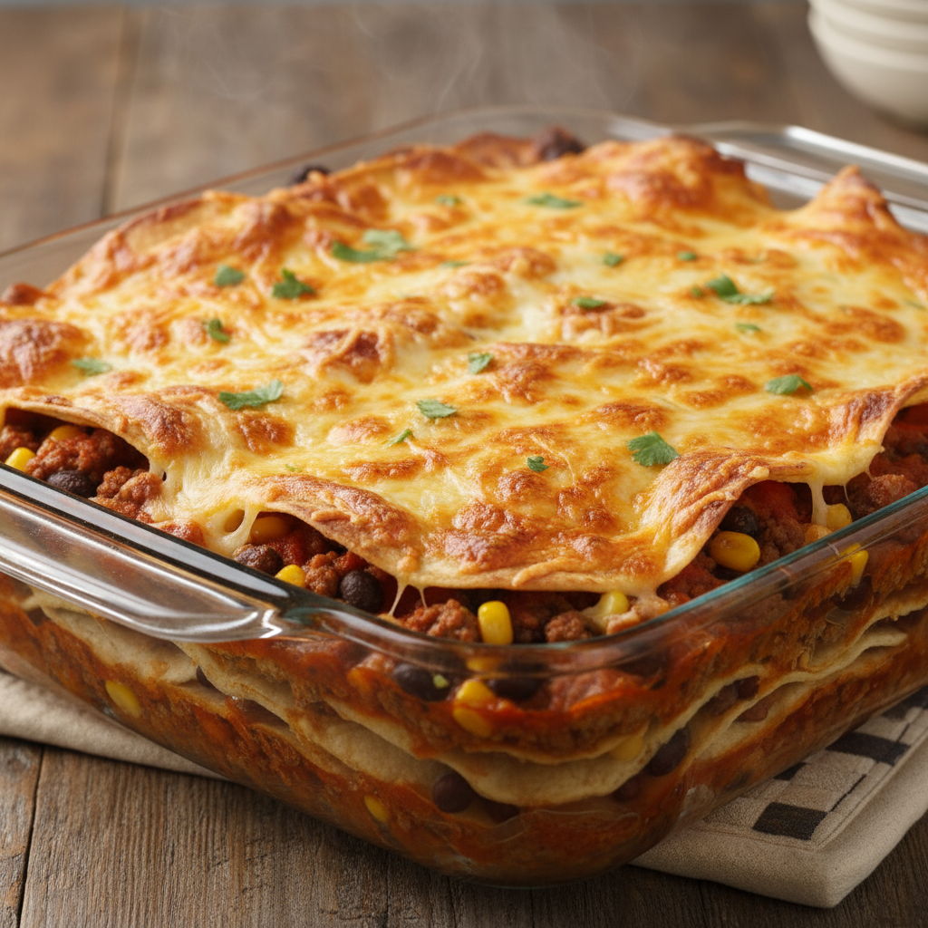 Mexican casserole ingredients