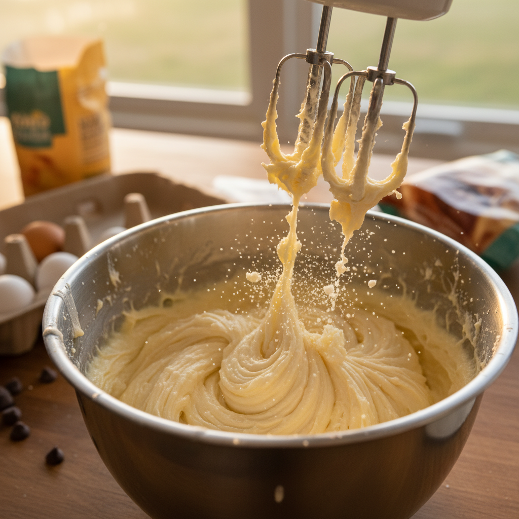 Instructions for Chocolate Chip and Funfetti Cookie Dough