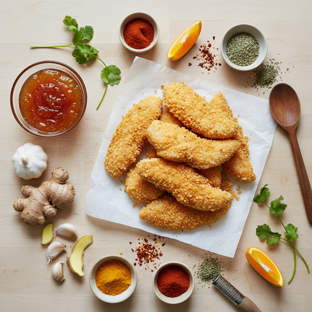 Ingredients for Crock-Pot Orange Chicken