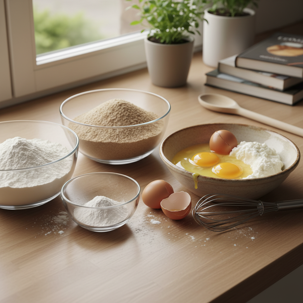 Ingredients for Ricotta Pancakes