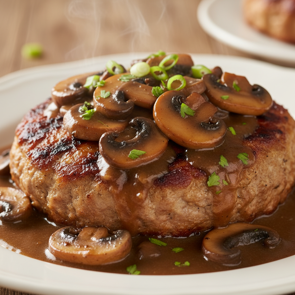 Southern Hamburger Steak ingredients