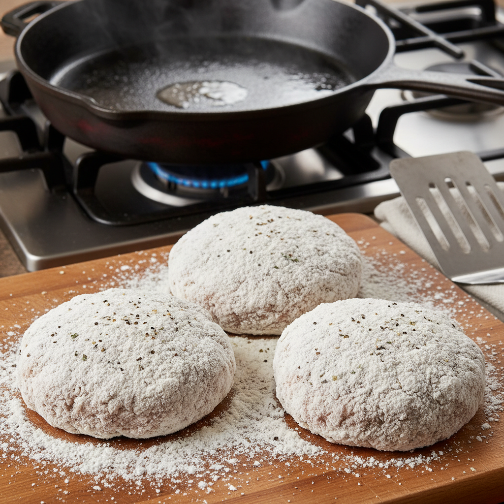 Cooking Instructions for Southern Hamburger Steak