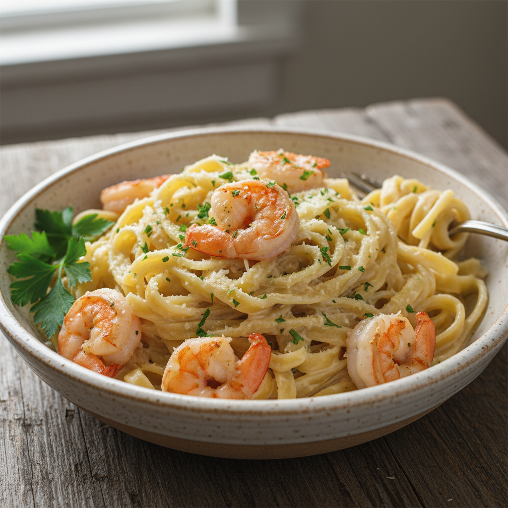 Creamy Shrimp Alfredo Sauce