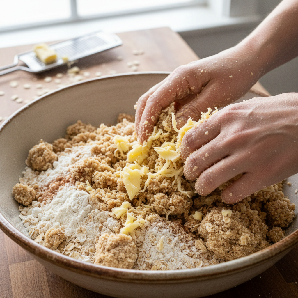 Instructions for Strawberry Crisp