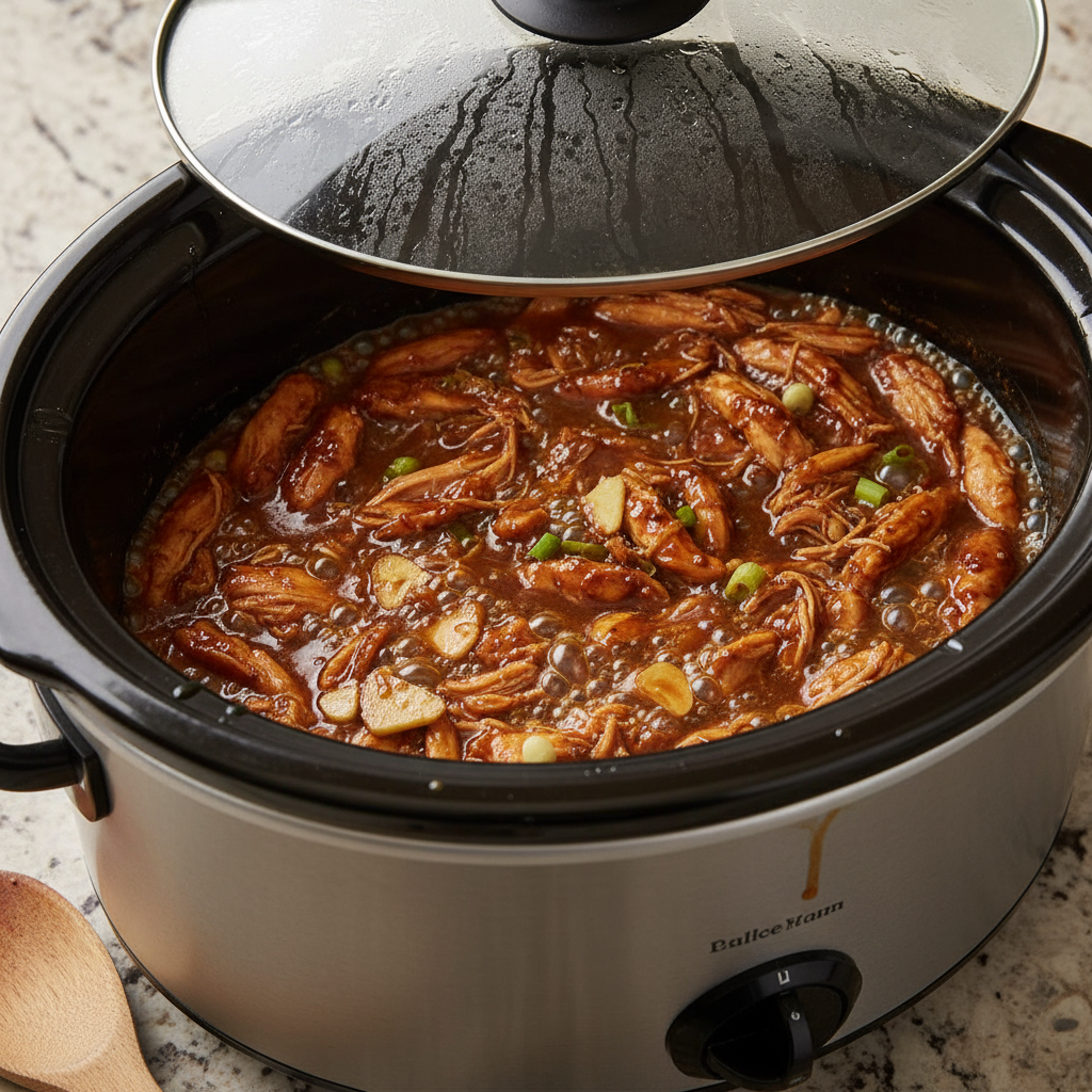 Ingredients for Crockpot Teriyaki Chicken