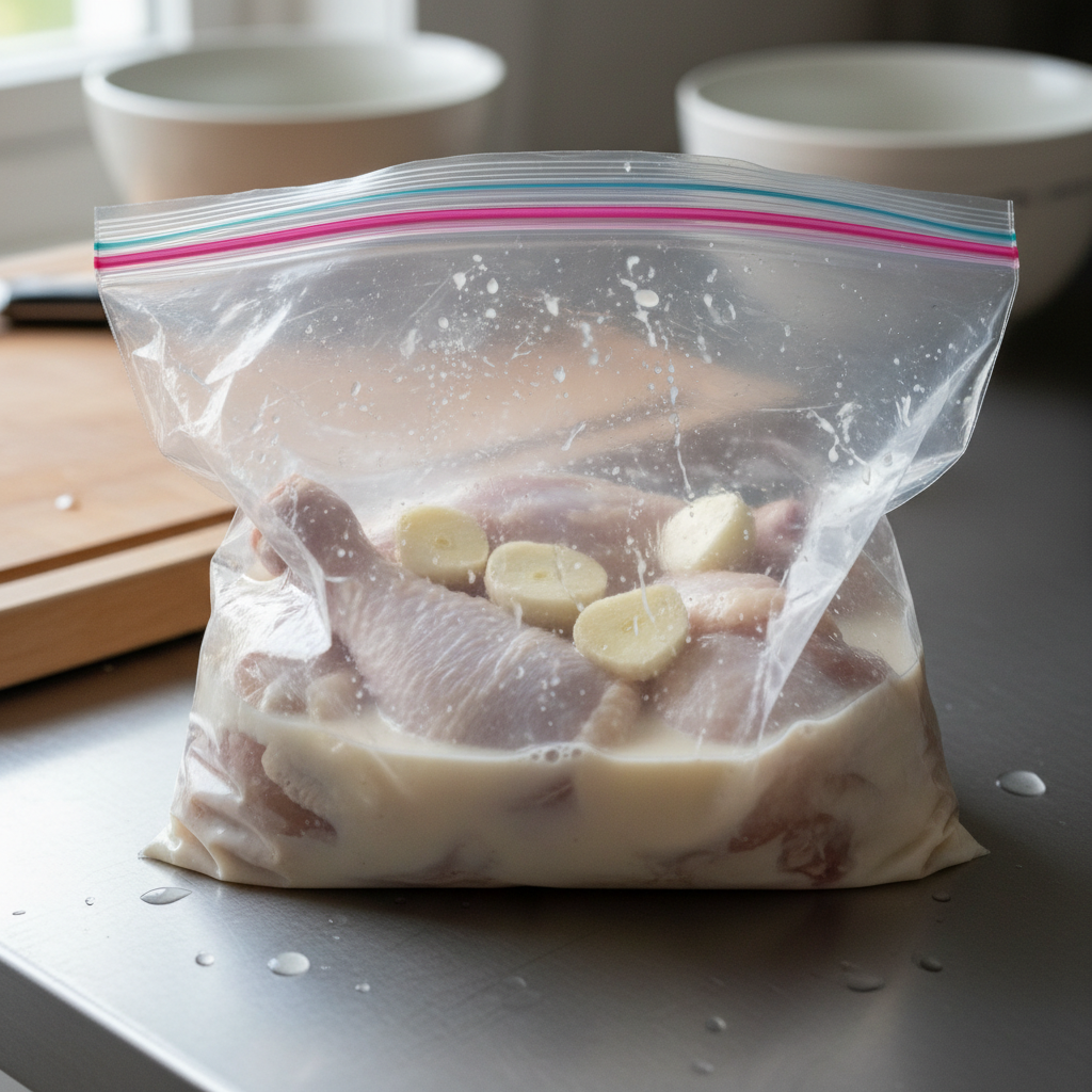 Ingredients for chicken recipe