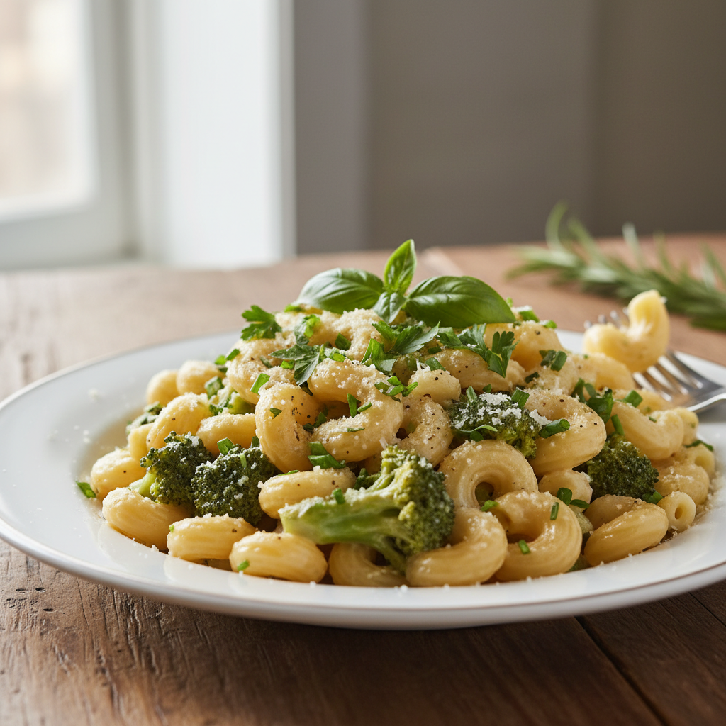 Instructions for Broccoli Pasta Alfredo
