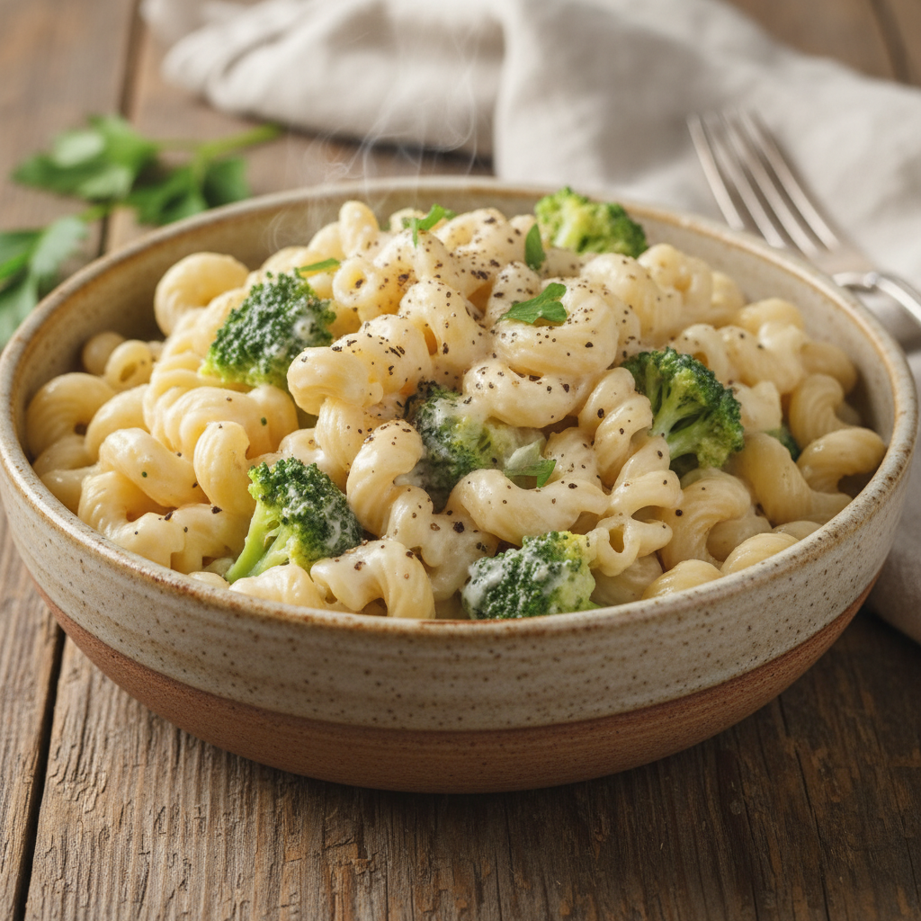 Broccoli Pasta Alfredo Ingredients