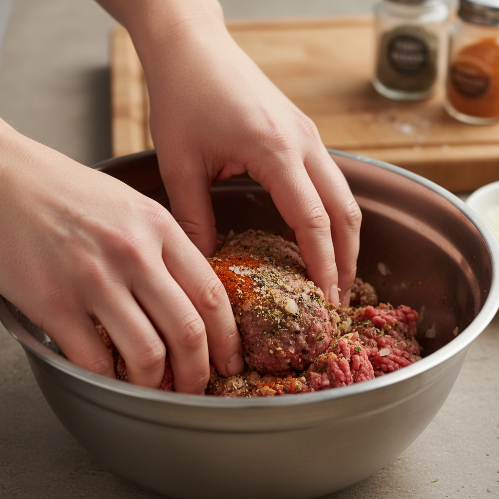 Cooking instructions for Salisbury steak