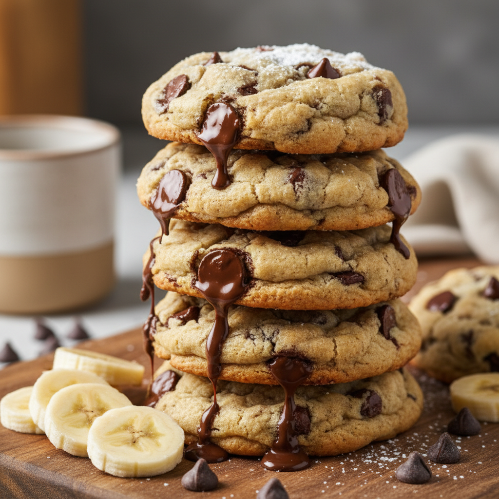 Banana Bread Cookies ingredients