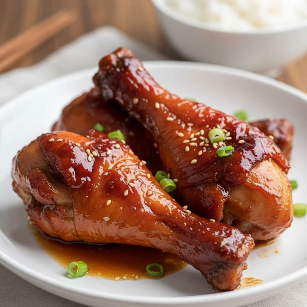 Sticky and sweet Char Siu meat on display