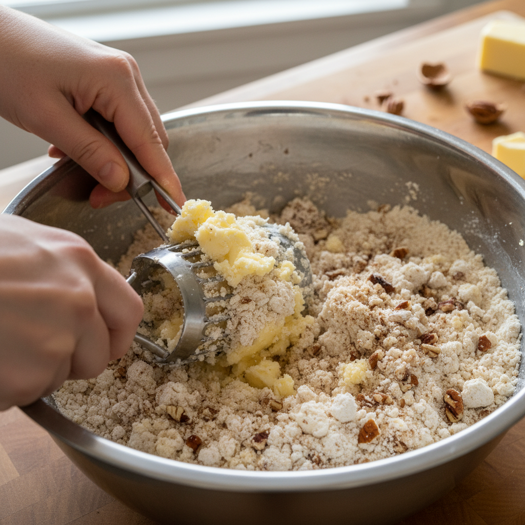 Step by step cooking instructions