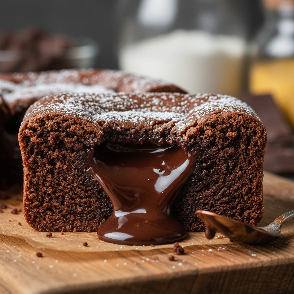 Baking brownies instructions