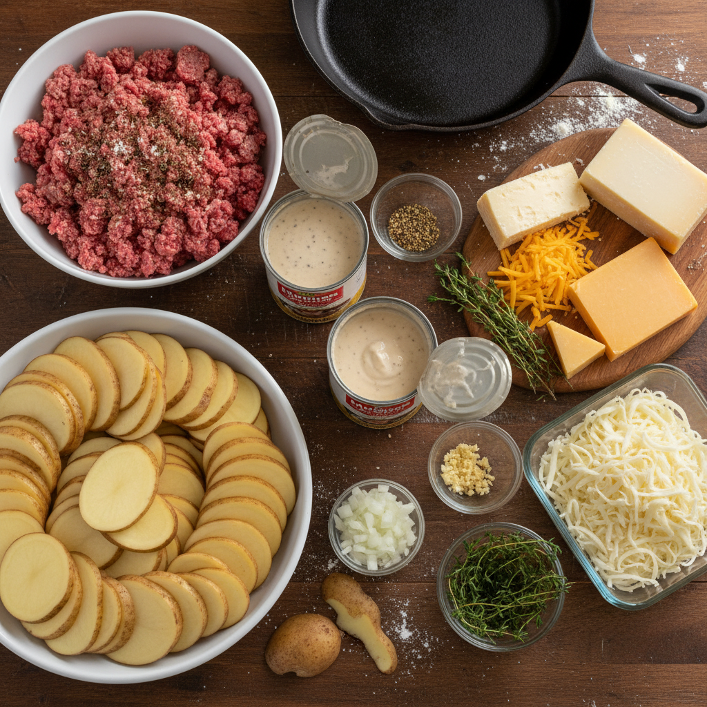 Why you’ll love cheesy potatoes and hamburger casserole