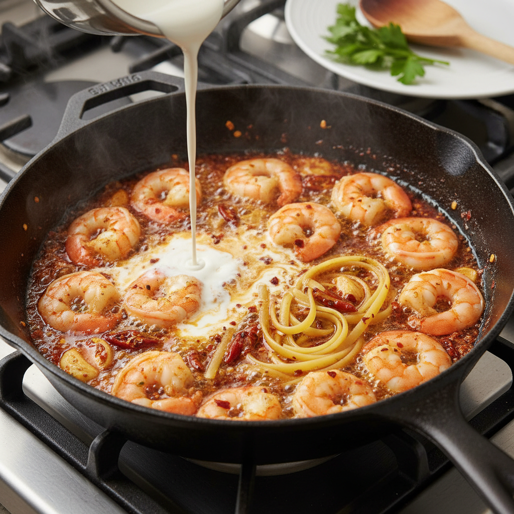 Step-by-step Instructions for Cooking Creamy High Protein Pasta