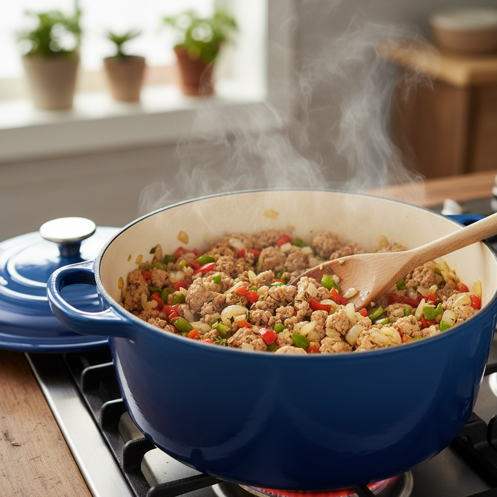 Turkey Spaghetti Ingredients