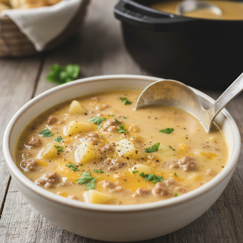 Cooking Tips for Cheeseburger Potato Soup