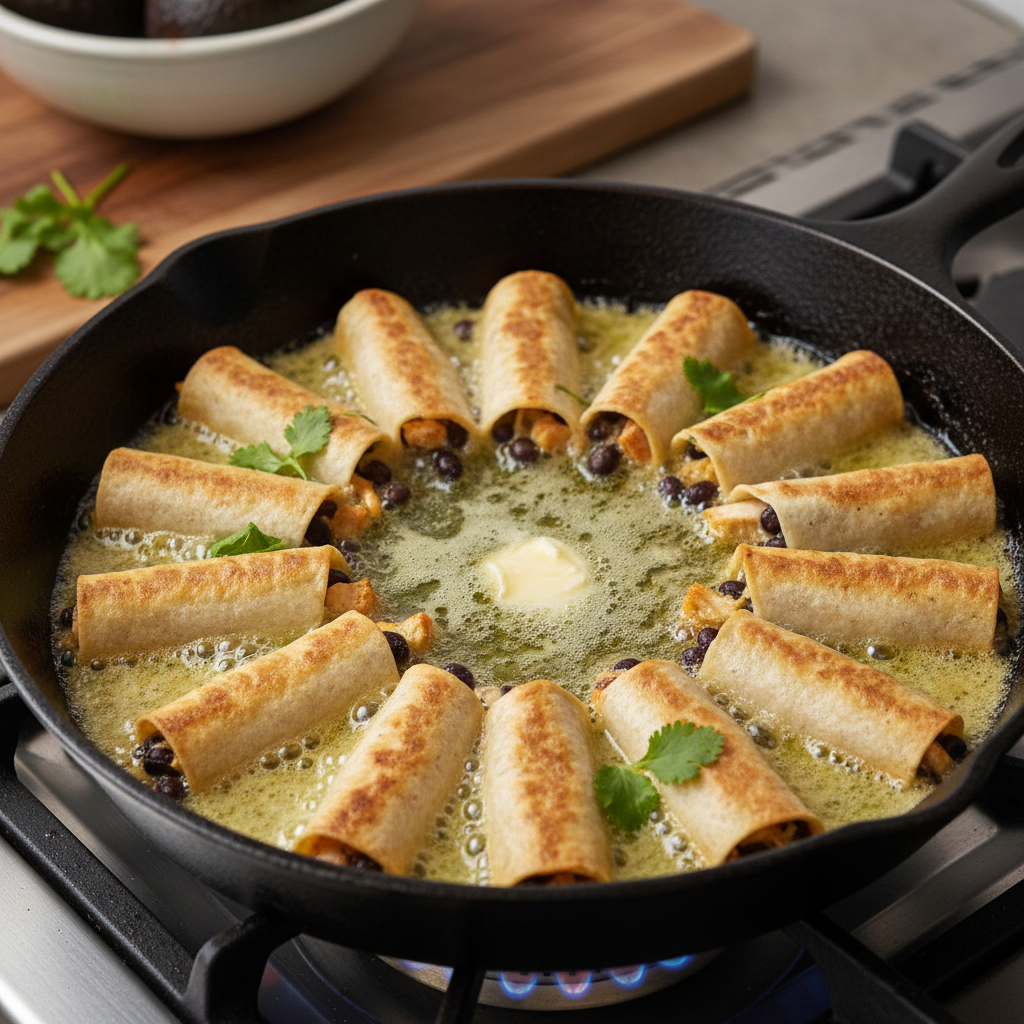 Instructions for Tortilla Shell Grilled Cheese Roll-Up