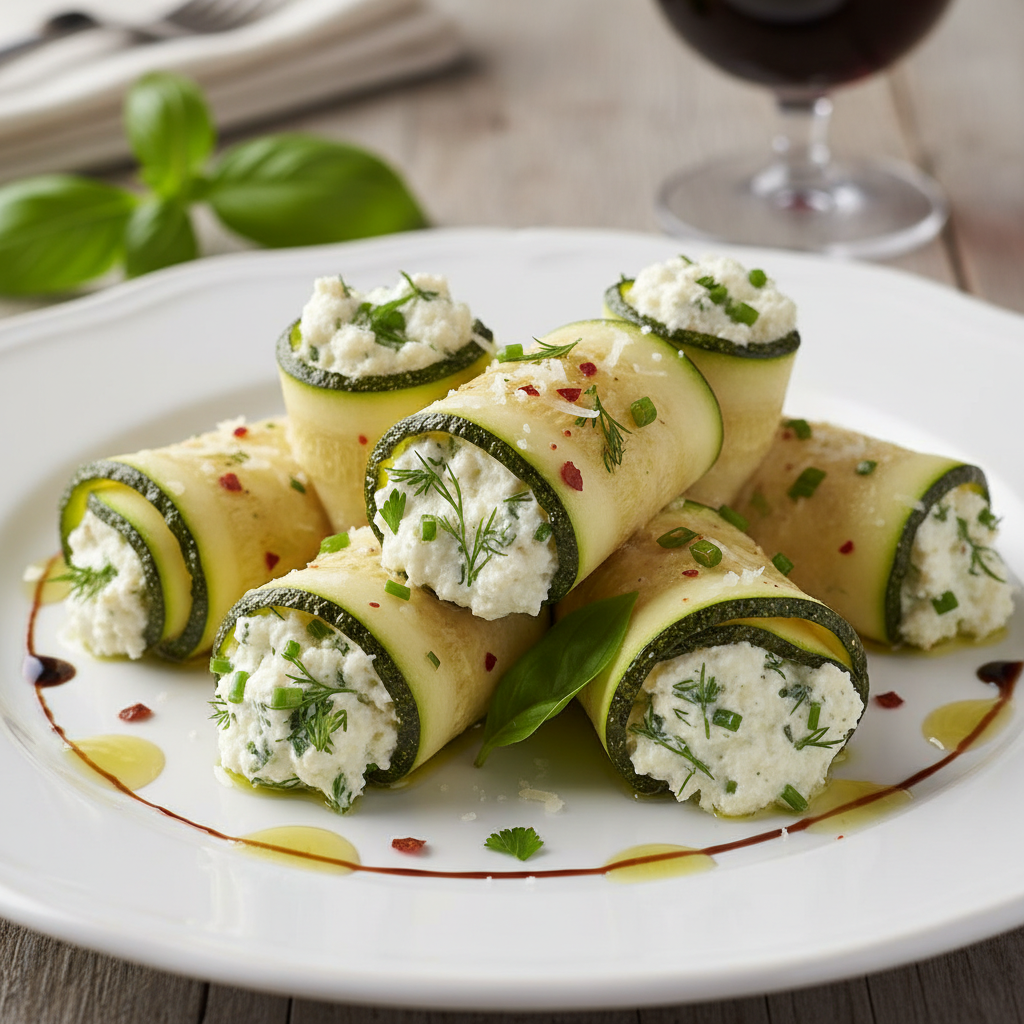 Zucchini rollatini ingredients